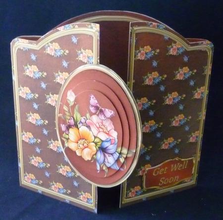 Summer Flowers - Gatefold Card Mini Kit by Michelle Chivers