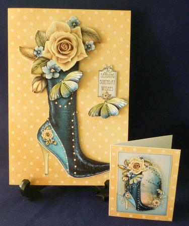 Yellow Rose Boot by Michelle Chivers
