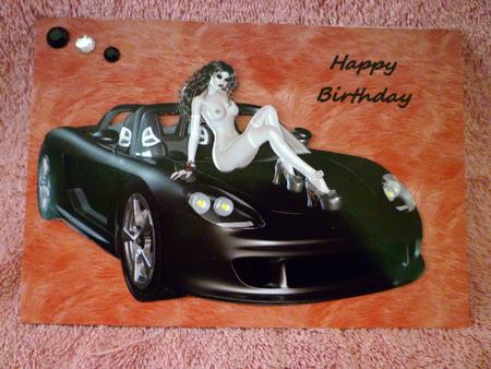 Naked Lady on Car Step by Step by Michelle Chivers