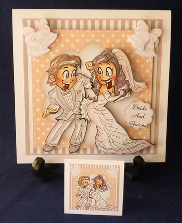 The Wedding Dance Card Front Kit by Michelle Chivers