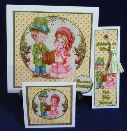 Mini Kit - Christmas Carols-#2 by Michelle Chivers