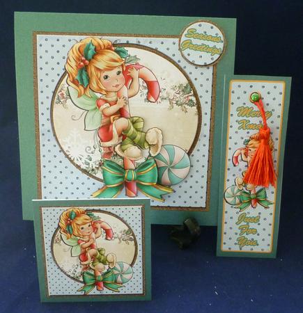 Mini Kit - Christmas Candy Fairy-#1 by Michelle Chivers