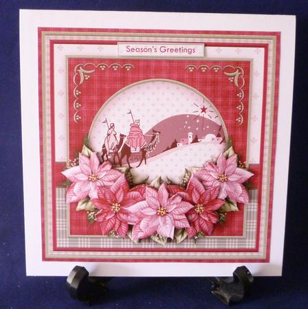 Journey to Bethlehem Christmas 8x8 Mini Kit & Decoupage by Michelle Chivers