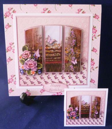 Enchanted Garden Panel Card Mini Kit by Michelle Chivers