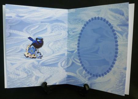 Bluebird Insert by Michelle Chivers