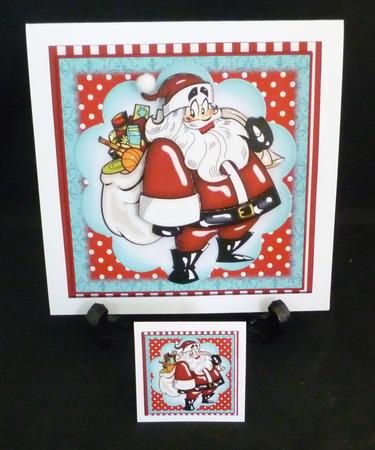 Ho Ho Ho!! Card Front Kit by Michelle Chivers