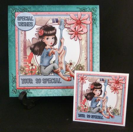Mini Kit -sweet Melody Girl #1 by Michelle Chivers