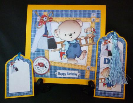 8x8 Ted Loves His DIY Mini Kit by Michelle Chivers