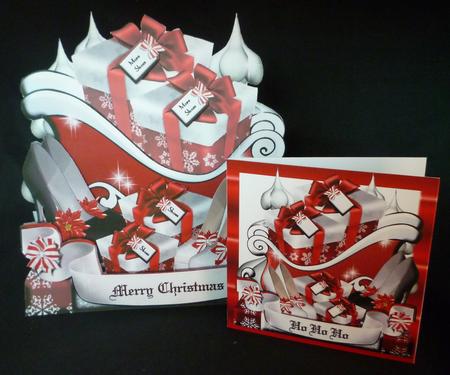 Santa Sleigh - Shoes by Michelle Chivers