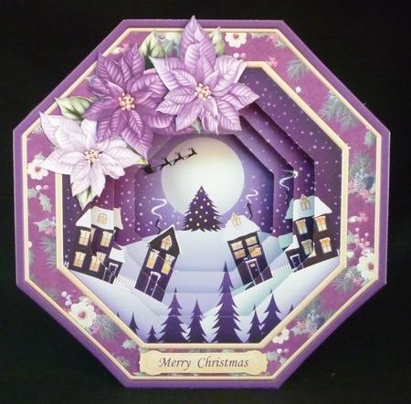 Christmas Eve Visit from Santa Octatunnel Kit by Michelle Chivers
