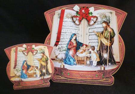 Nativity Scene Mini Card Kit by Michelle Chivers