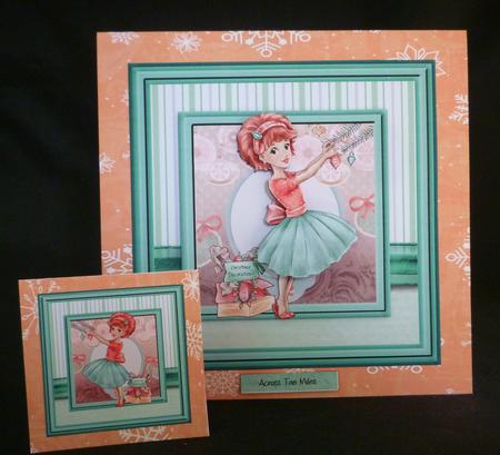 Snow Flakes 12 A4 Backing Papers - Bright Shades by Michelle Chivers