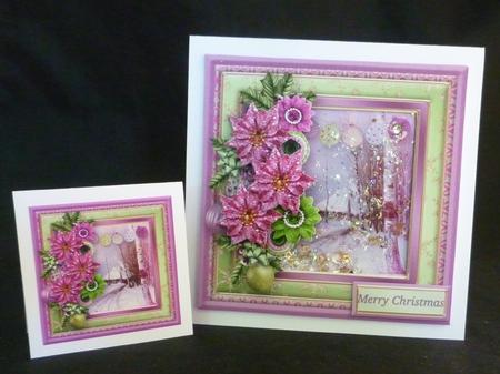 A Country Christmas - Layered Frame Card Mini Kit by Michelle Chivers