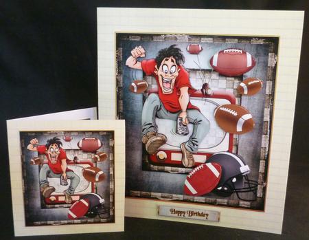Exciting Football Game Mini Kit by Michelle Chivers