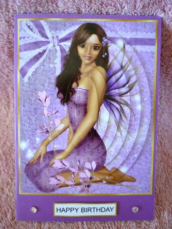 Aint She Sweet Love Fairy 89 Oval Pyramage by Michelle Chivers