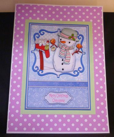 Mix & Match Contemporary Christmas Background Papers - Set 1 by Michelle Chivers