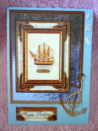 Ship Ahoy Happy Birthday by Michelle Chivers