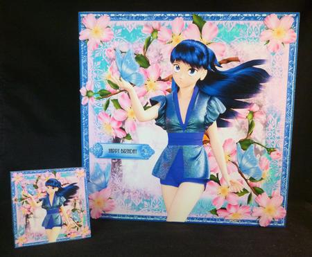 Sweet Anime Card Front Kit by Michelle Chivers