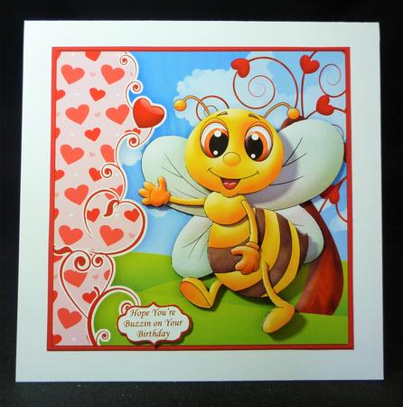 Bee Mine Valentine's Day Birthday Anniversary Mini Kit by Michelle Chivers