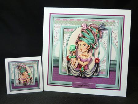 Top Hat & Tails 7.5 x 7.5 Mini Kit by Michelle Chivers