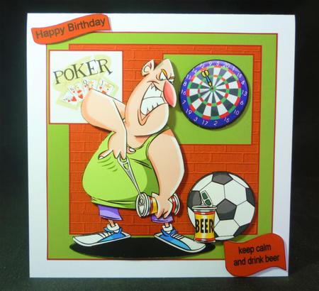 Beer Darts and Football by Michelle Chivers