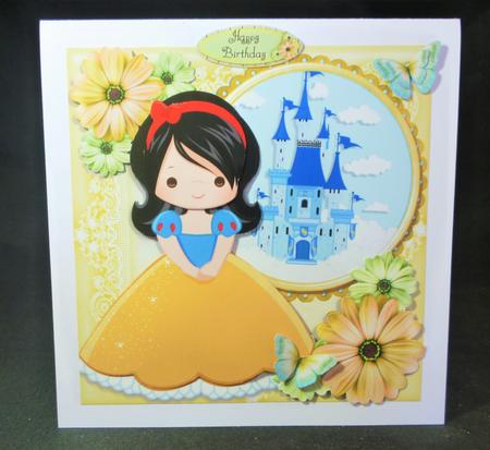 Colourful Princess 8x8 Mini Kit by Michelle Chivers
