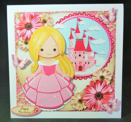 Pretty in Pink Princess 8x8 Mini Kit by Michelle Chivers