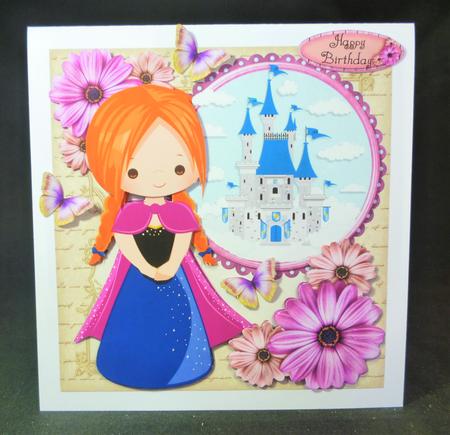 Beautiful Princess 8x8 Mini Kit by Michelle Chivers
