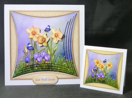 Springtime - Curved Frame Card Mini Kit by Michelle Chivers