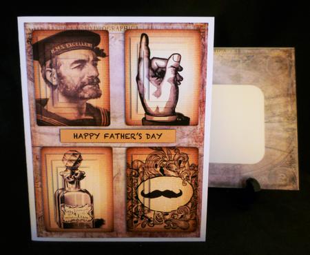 So Gentlemanly Male Relatives Fold Card by Michelle Chivers