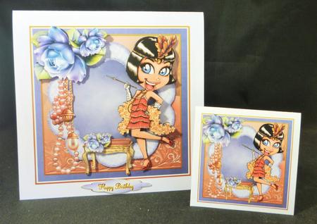 The Dancing Flapper Mini Kit by Michelle Chivers