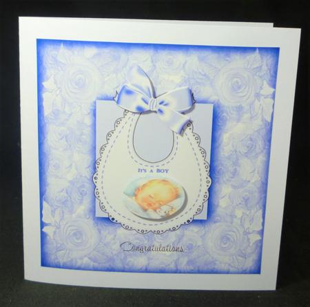 Roses in Baby Blue by Michelle Chivers