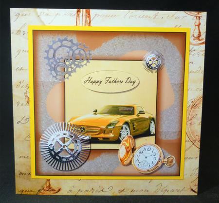 Golden Car by Michelle Chivers