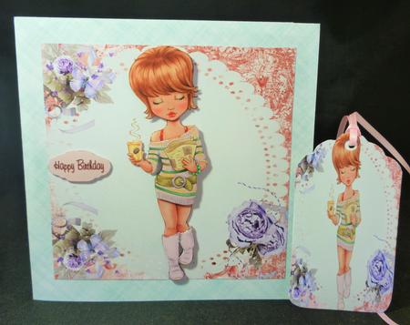 Coffee Girl Mini Kit by Michelle Chivers