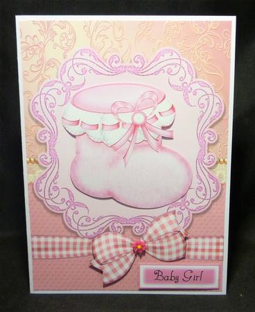 Baby Girl Bootie by Michelle Chivers