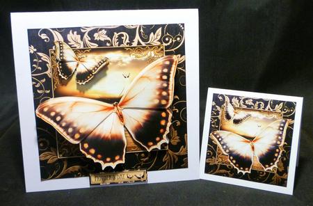 Golden Butterflies by Michelle Chivers