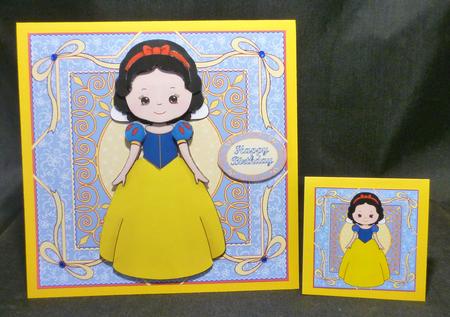 Beautiful Princess Snow White Decoupage Mini Kit by Michelle Chivers