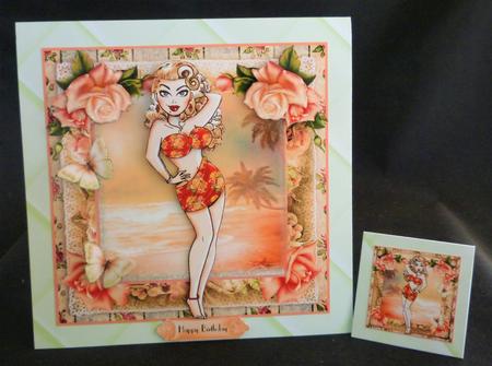 Wish You Were Here Card Front Kit by Michelle Chivers