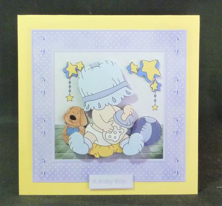 Bonnet Boy 7x7 Card Mini Kit by Michelle Chivers