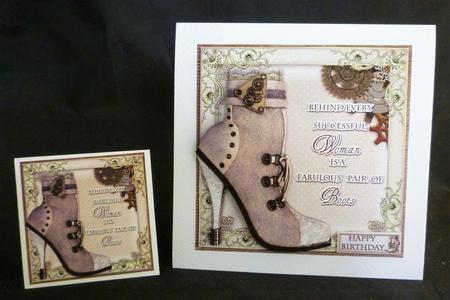 Fabulous Cream Boots by Michelle Chivers