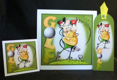 7x7 the Golf Swing Mini Kit by Michelle Chivers