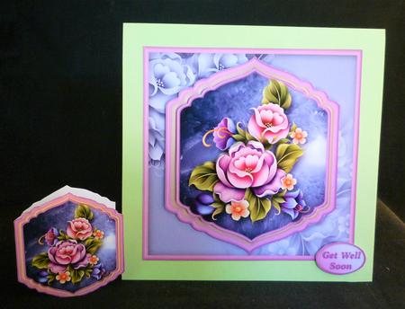 Misty Morning - Shaped Layers Card Mini Kit by Michelle Chivers