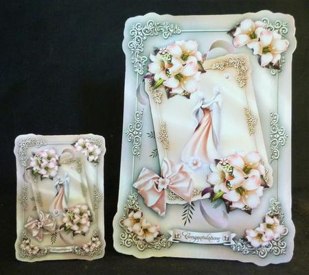 Anniversary Wedding Card Mini Kit by Michelle Chivers