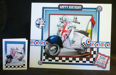 Mod Squad Scooter Four Sheet Mini Kit by Michelle Chivers