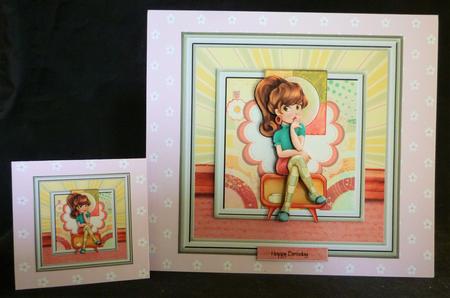 So Retro Birthday/mothers Day Mini Kit by Michelle Chivers