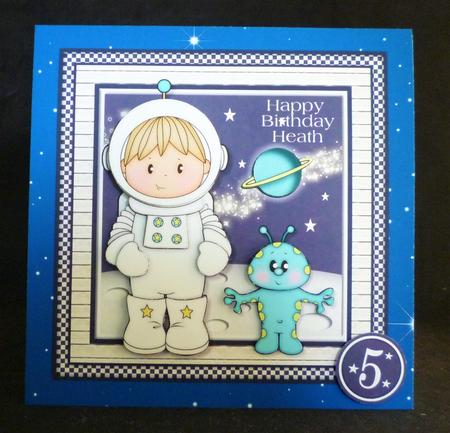 Spaceman Josh Mini Kit with Ages by Michelle Chivers