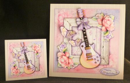 Shadow Box - the Guitar by Michelle Chivers
