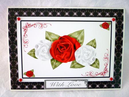 Satin Roses Landscape Spinner by Michelle Chivers
