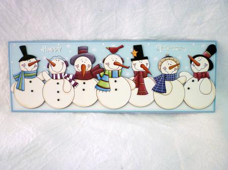 Snow Friends - Dl Decoupage Card by Michelle Chivers