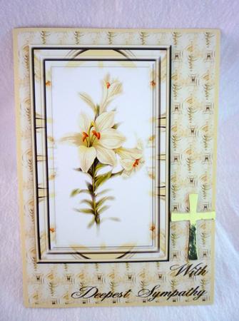 Lily Feather Edge Sympathy by Michelle Chivers